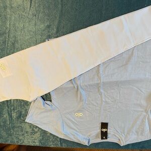 ALO Yoga Light Blue Leggings